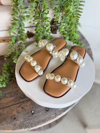 Catch A Buzz Clear by Corky's Sandal Corky's Footwear