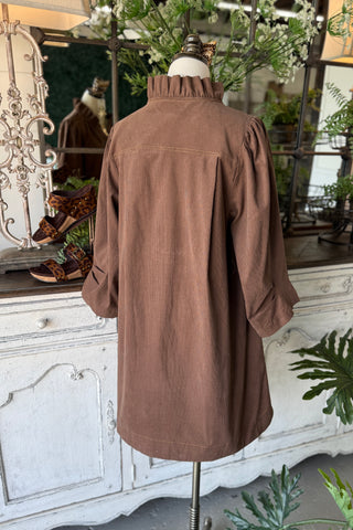 Gates Dress Brown by Umgee