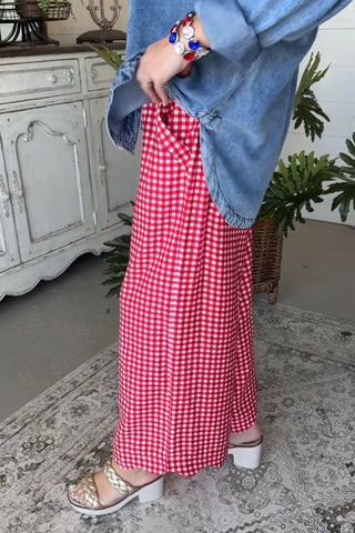 Karina Pants Red by Umgee
