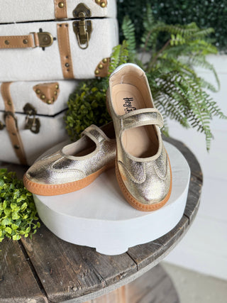 Calm Down Gold by Corky’s Shoes Hey Girl by Corky's