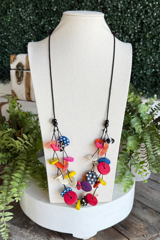 Prismatic Necklace Multi