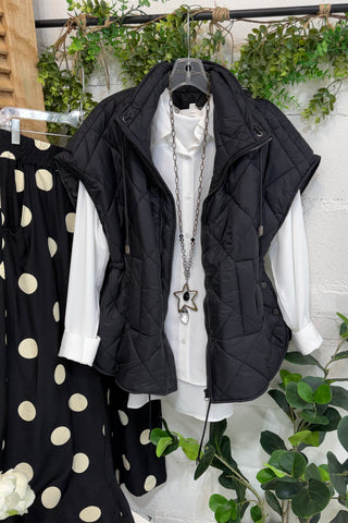 Cool Change Vest Black Puff Vest Original USA