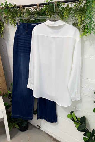 Hey Lady Top Off White by Jodifl