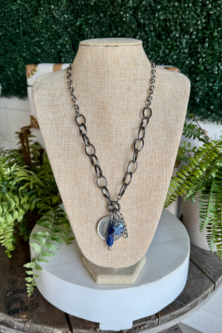 Arden Necklace Blue