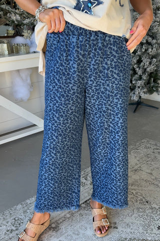 Lotta Leopard Pants Denim by Jodifl RESTOCK Soon Pants Jodifl