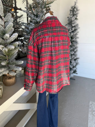 Shining Holiday Jacket by Bibi Shacket Bibi