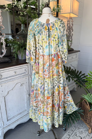 Small Town Maxi Dress Vanilla by POL Clothing