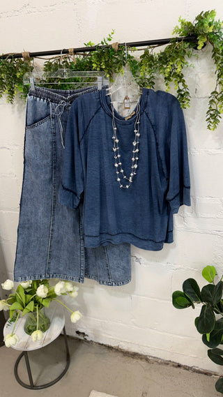 Amari Top Blue