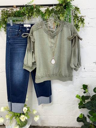 Simmons Top Light Olive