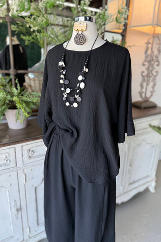 Chancy Pant Set Black