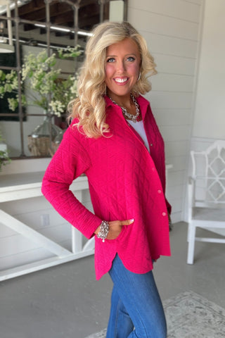 Mend Me Jacket Pink Jacket See And Be Seen