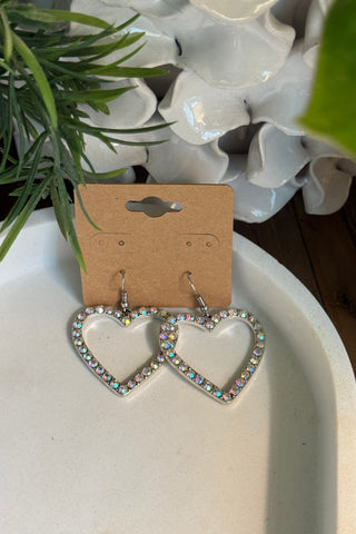 Heart on Fire Earrings Earrings Accessories To Go