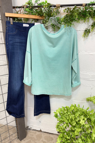 Charity Mint Shirts & Tops MuMu