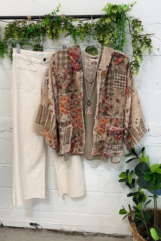 Whoopsie Daisy Top Mocha by POL Clothing