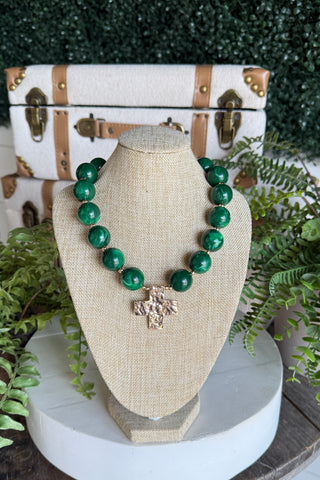 Maiden Necklace Green