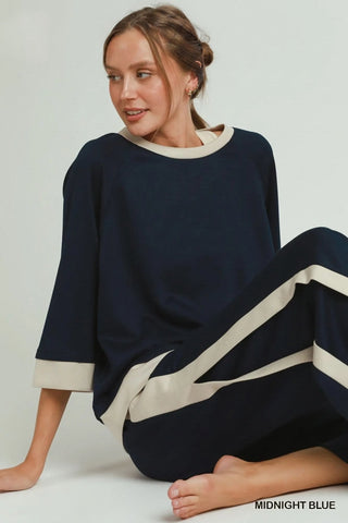 Sharlene Top Midnight Blue