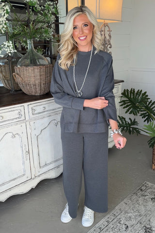 Brooklyn Pants Charcoal