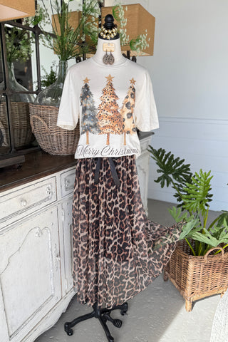 Shondra Leopard Skirt Skirt Oz
