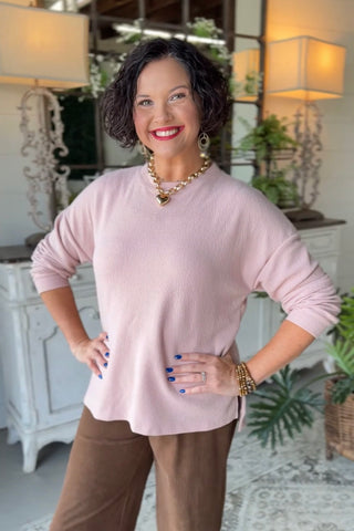 Jamie Top Dusty Mauve