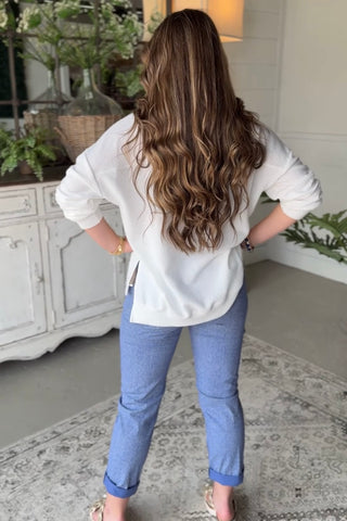 Skipper Pants Blue Pants Giada Fashion