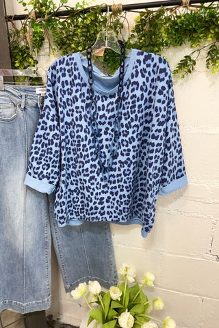 Lyric Cheetah Blue