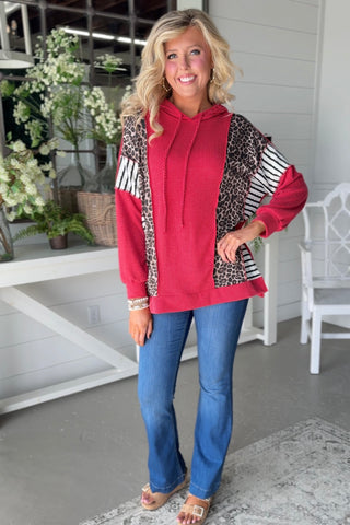 Lettie Red Shirts & Tops Heimish USA