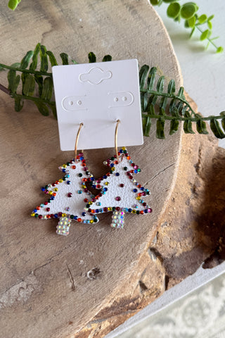 Snow Blitz Earrings White/Multi Earrings BFF