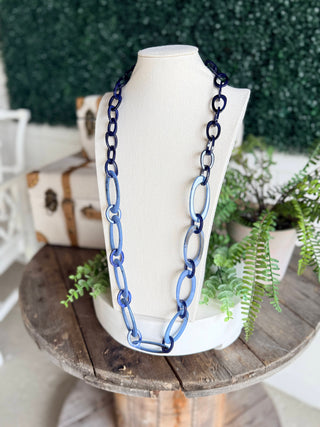 Marla Necklace Blue Necklaces L & B Creations