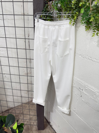Elani Pants Winter White Pants Oz