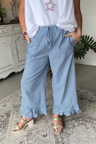 Checkmate Pants Blue