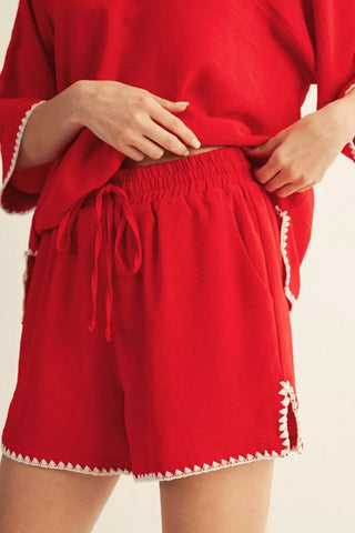 Lassie Set Red by Jodifl Short Set Jodifl