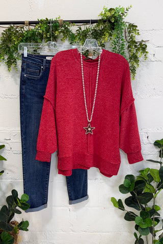 East Hampton Dark Red Zenana