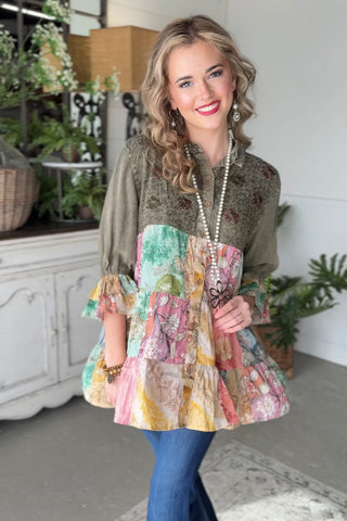 Nadia Gravel Multi Shirts & Tops Young Threads