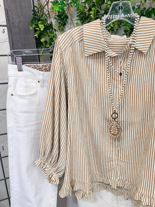 Kennedy Top Denim by Easel Shirts & Tops Easel