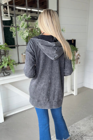Lexley Cardi Wash Black Cardigan Staccato