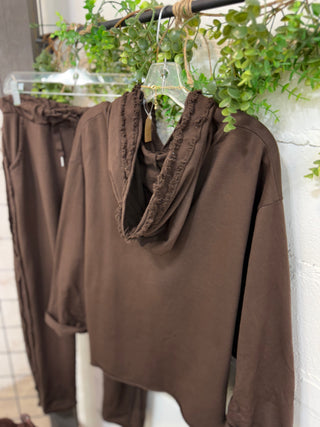 Britney Hoodie Chocolate Shirts & Tops Sunflower