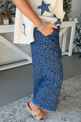 Lotta Leopard Pants Denim by Jodifl RESTOCK Soon Pants Jodifl