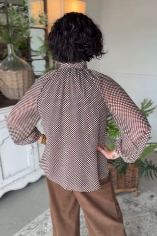 Seraphina Top Brown by Umgee
