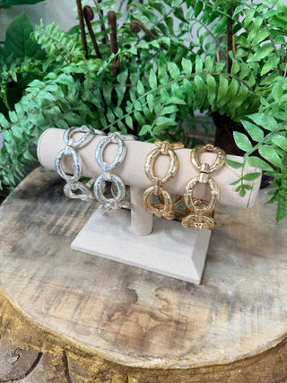 Summit Bracelet Silver by Pink Panache