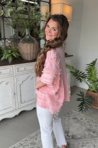 Blink Top Coral by Easel Top Easel
