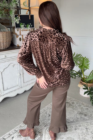 Jessica Top Brown Shirts & Tops Staccato