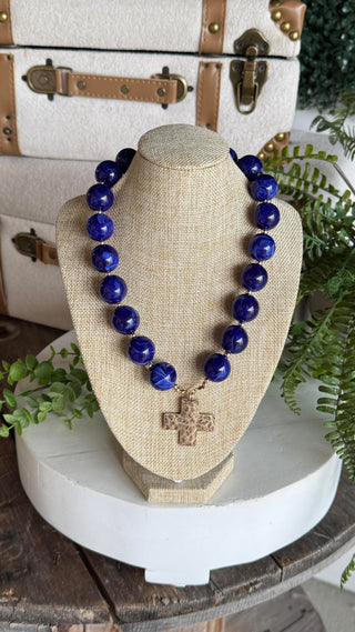 Maiden Necklace Blue