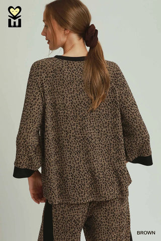 Trouble Top Brown by Umgee