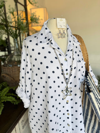 Lucille Top White Shirts & Tops YOLLY