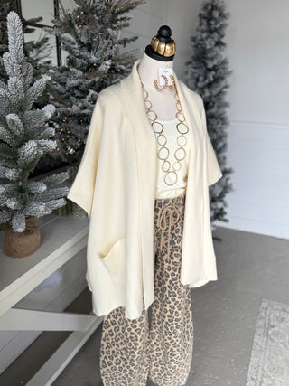 Sensation Cardi Cream by Umgee Cardigan Umgee