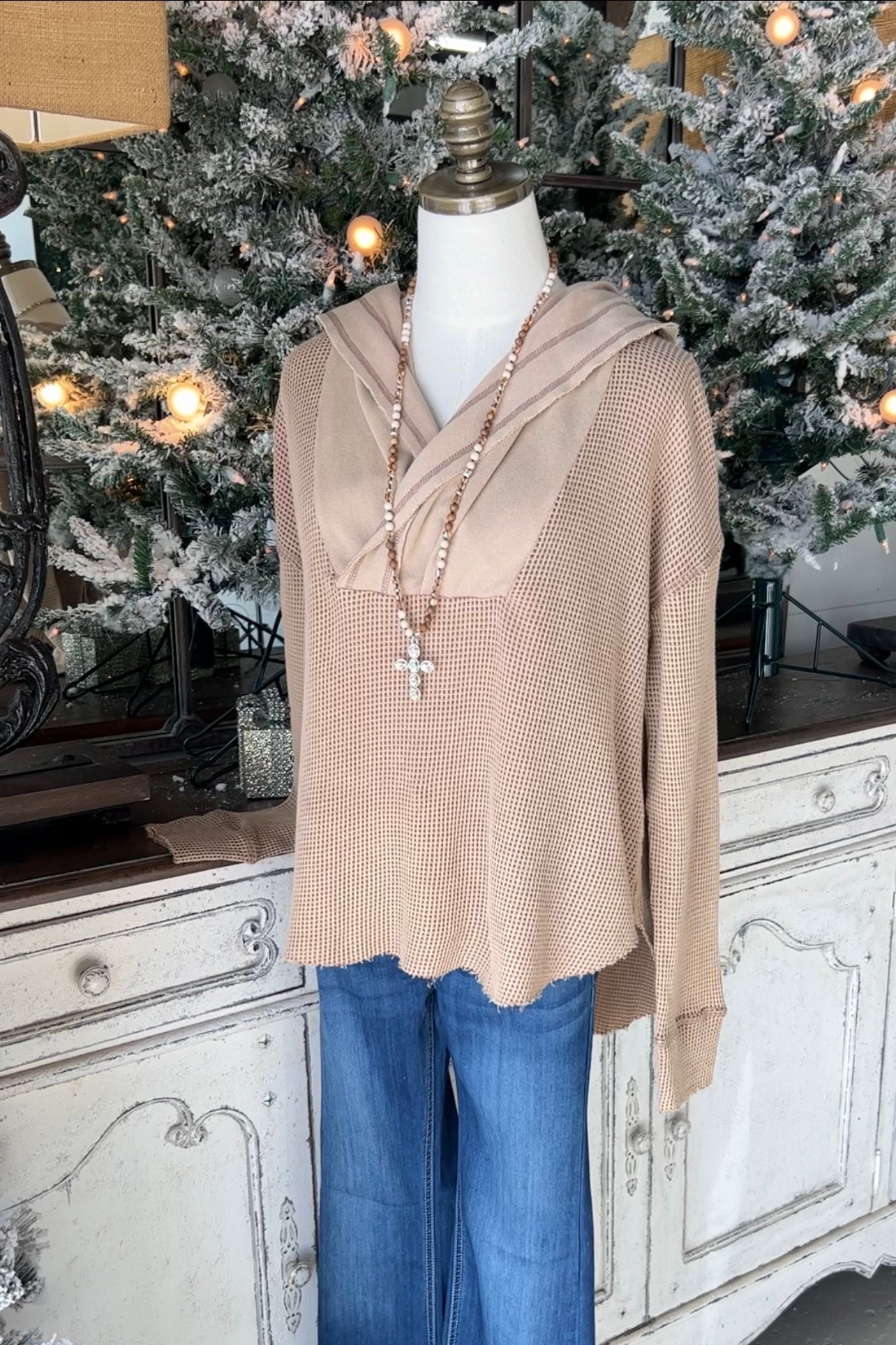 Delia Waffle Top