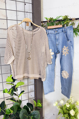 Easy Days Natural sweater Carolina