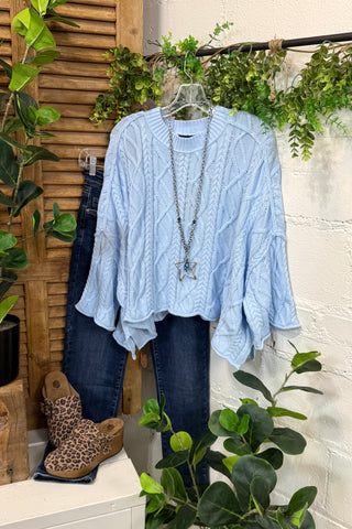 Ida Rose Sweater Sky Sweater Tres Bien