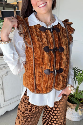 Hamilton Vest Amber by Umgee Vest Umgee