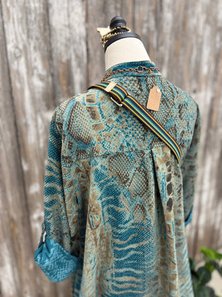 Movement Dress Teal Dresses S F Moda